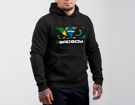 BAD BOY Brazil HOODIE - black